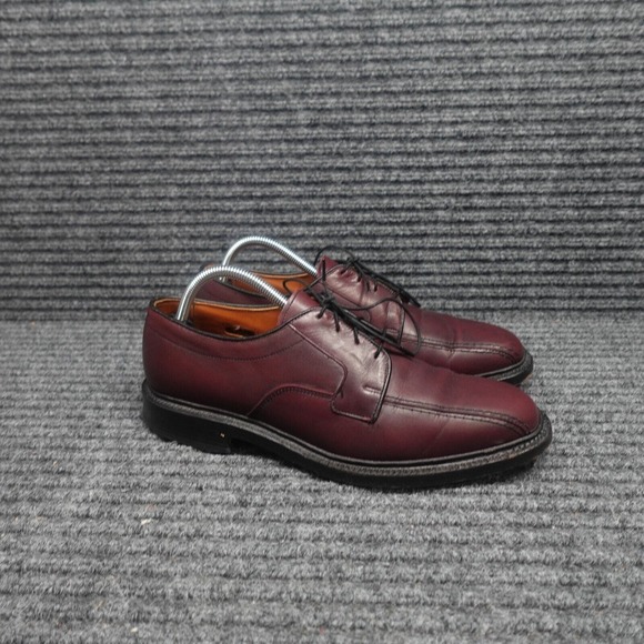 Allen Edmonds Shoes Mens 9.5 B Cordovan Leather Hillcrest Dress Bicycle Toe USA